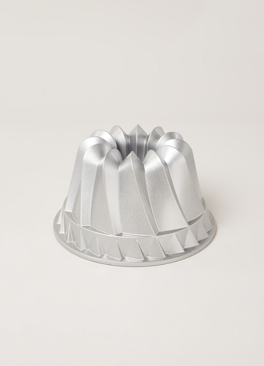 Nordic Ware Kugelhopf Bundt bakvorm 23 cm - voorkant 2 zilver