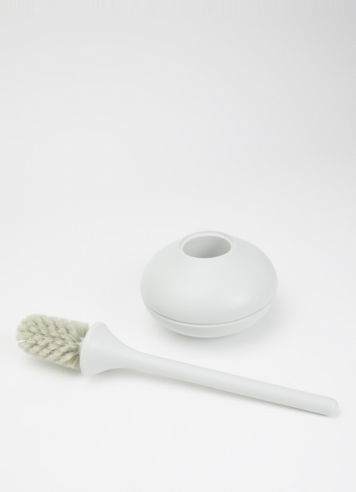 Normann Copenhagen Ballo toiletborstel met houder 50 cm - voorkant 2 lichtgrijs
