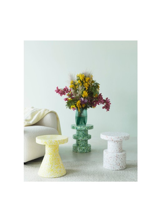 Normann Copenhagen Bit Stool bijzettafel 36 cm - detail multicolor
