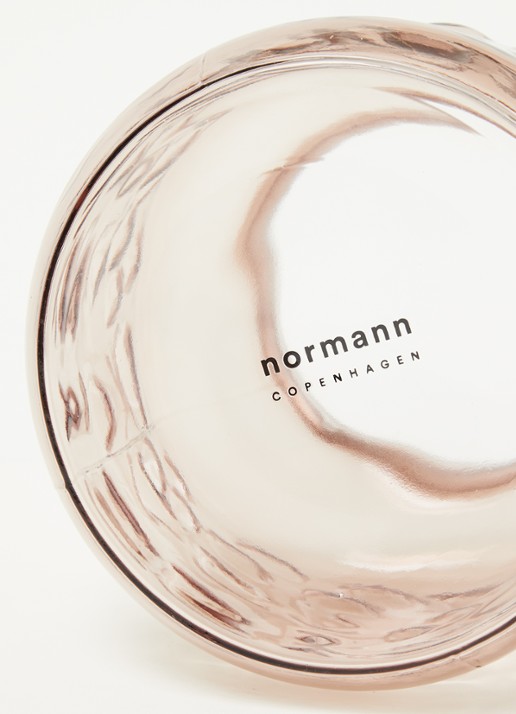 Normann Copenhagen Tombola vaas 17 cm - voorkant 2 transparant