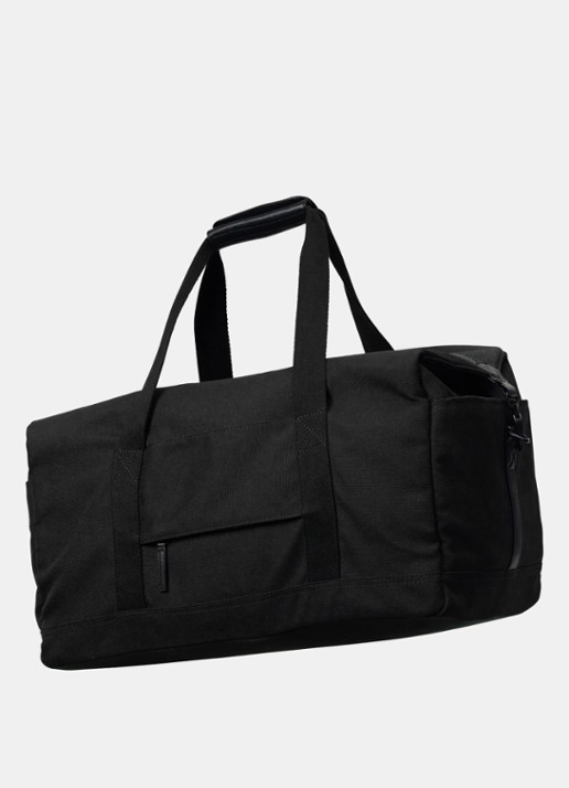 Nortvi Large weekendtas - detail 3 midnight black / zwart