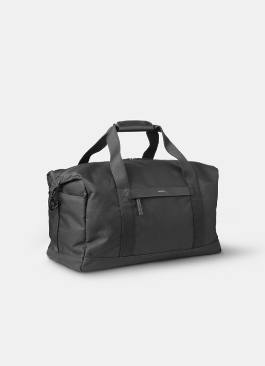 Nortvi Weekendtas met logo - voorkant 2 midnight black / zwart