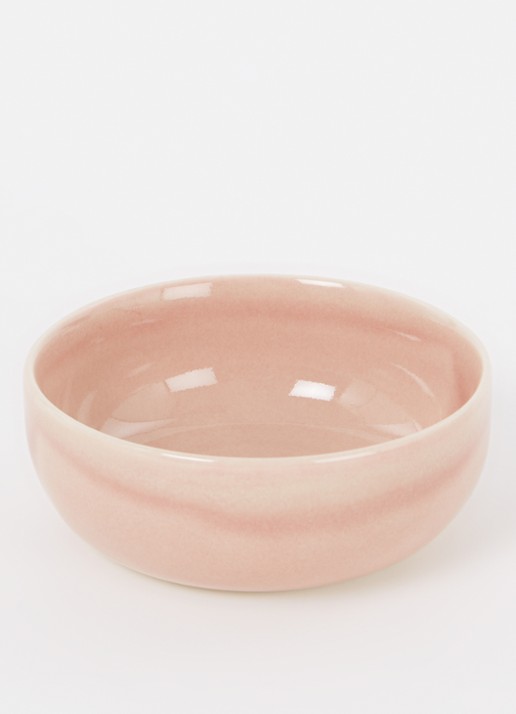 Nosse Ceramics Svelte kom 12 cm - voorkant 2 roze