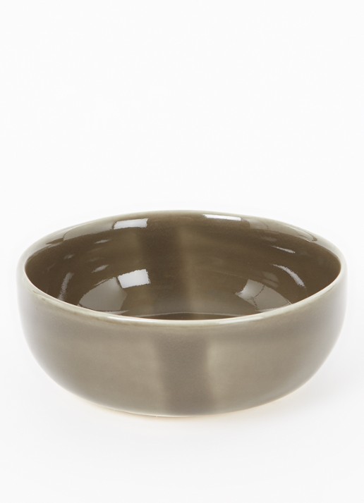 Nosse Ceramics Svelte kom 12 cm - voorkant 2 olijfgroen