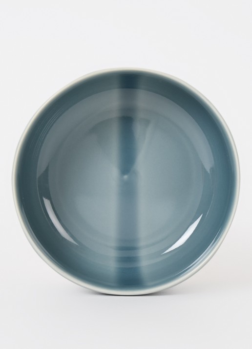 Nosse Ceramics Svelte kom 15 cm - voorkant 2 petrol