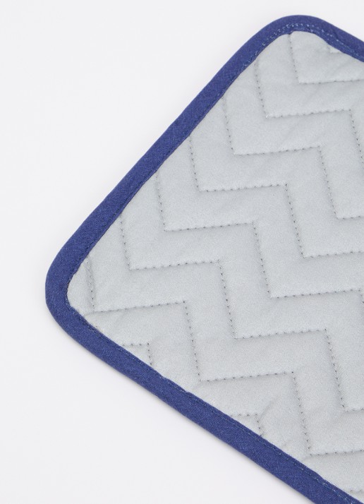 Now Designs Del Mar pannenlap - voorkant 2 donkerblauw