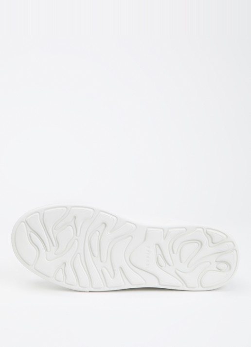 Nubikk Caldera Rush sneaker van kalfsleer met logo - detail 5 wit