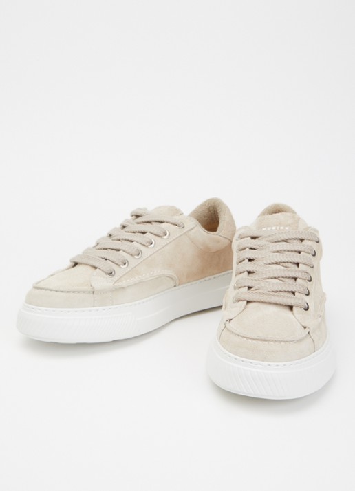Nubikk Caldera Tora sneaker van suède - detail 4 beige