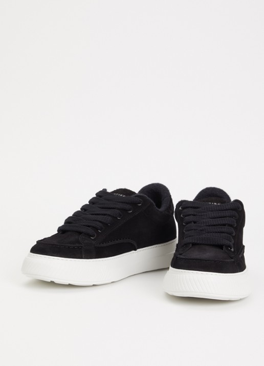 Nubikk Caldera Tora sneaker van suède - detail 2 zwart
