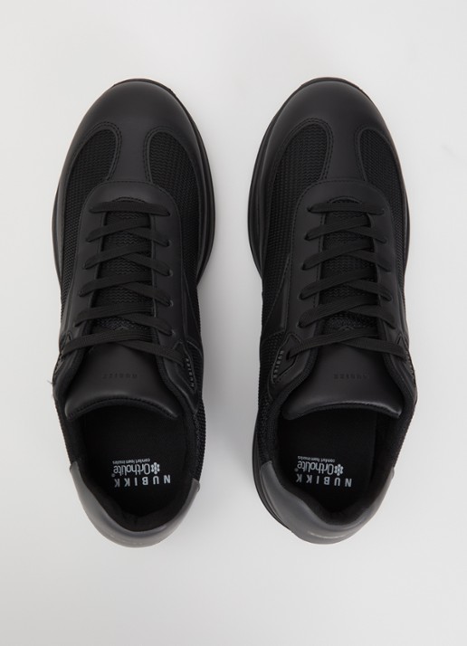 Nubikk Denzel Dane sneaker van mesh met details van leer - detail 3 zwart