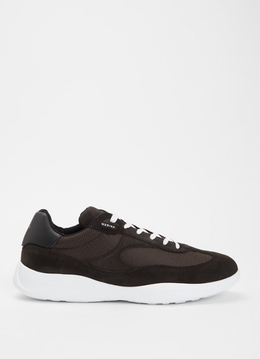 Nubikk Denzel Dane sneaker van mesh met suède details