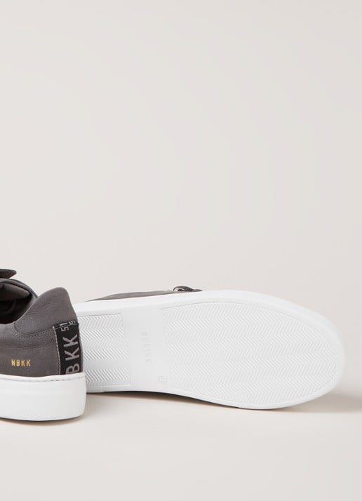Nubikk Jagger Classic II sneaker van nubuck - detail 6 middengrijs