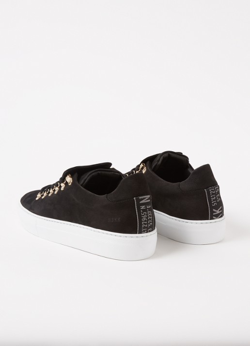 Nubikk Jagger Classic sneaker van nubuck  - detail 5 zwart