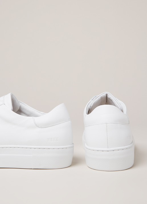 Nubikk Jagger Pure sneaker van leer - detail wit
