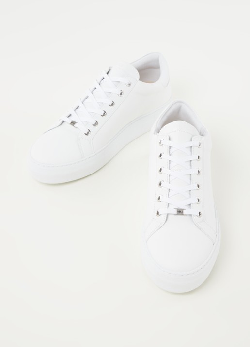 Nubikk Jagger Pure sneaker van leer - detail 2 wit