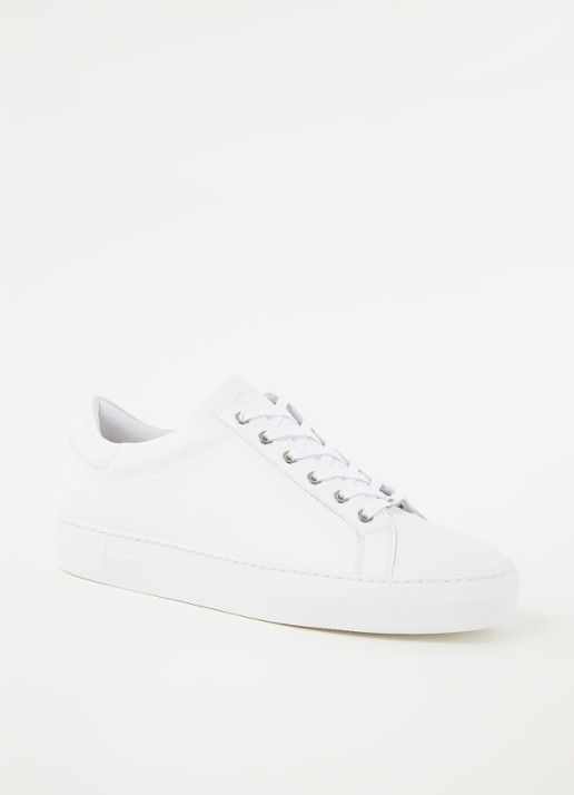 Nubikk Jagger Pure sneaker van leer - voorkant 6 wit