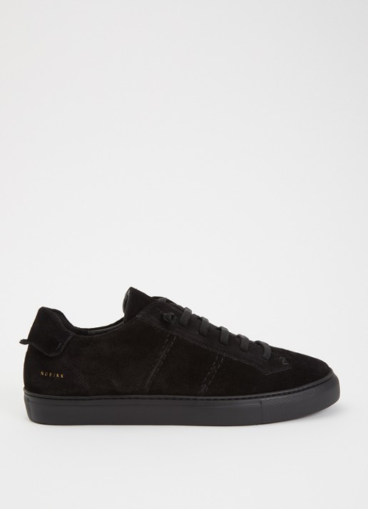 Nubikk Jase Ease sneaker van suède - voorkant zwart