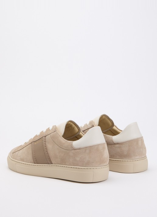 Nubikk Jase Morris sneaker van suède - achterkant 2 beige