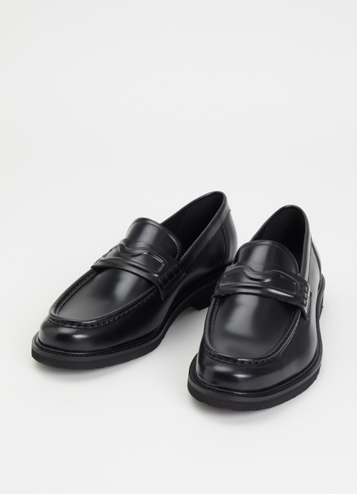 Nubikk Jones Gatsby loafer van leer - detail 3 zwart