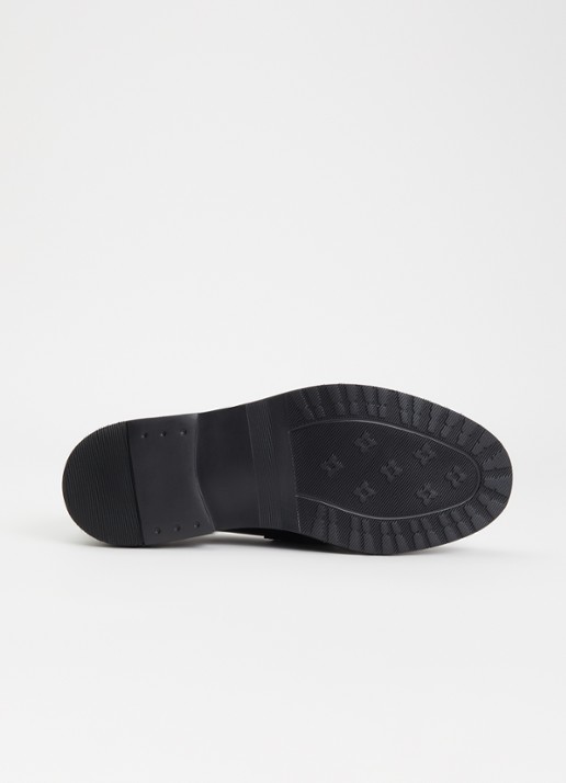 Nubikk Jones Gatsby loafer van leer - detail 5 zwart