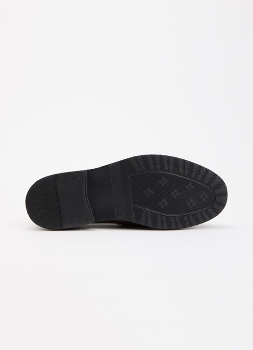 Nubikk Jones Gatsby loafer van suède - detail 5 donkerbruin