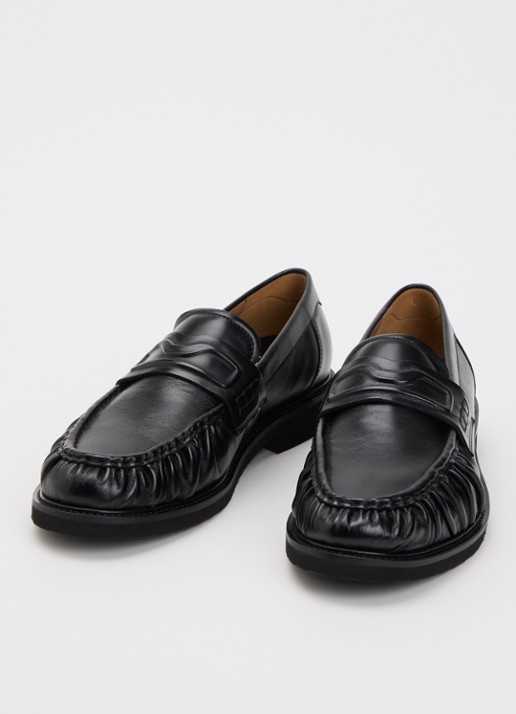 Nubikk Jones Mio loafer van leer  - detail 2 zwart