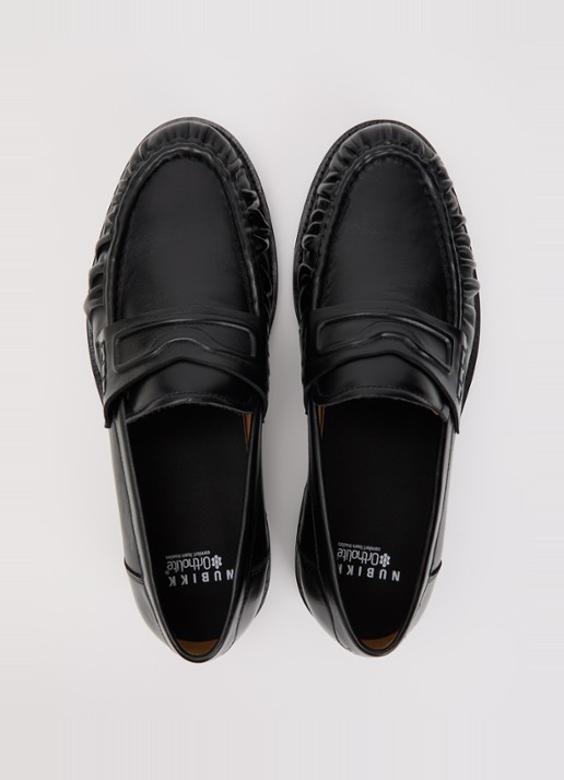 Nubikk Jones Mio loafer van leer  - detail 3 zwart