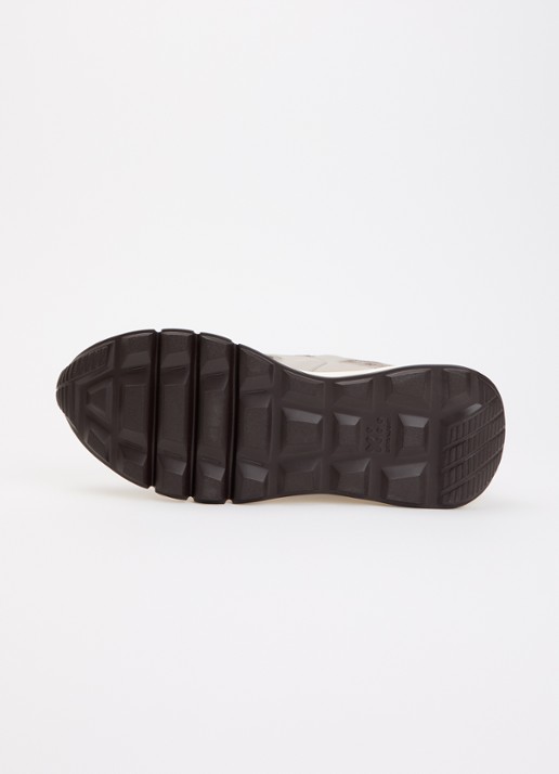 Nubikk Luca Noa sneaker met leren details  - detail 5 grijs