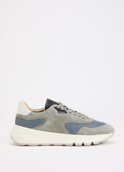 Nubikk Luca Noa sneaker met leren en suède details