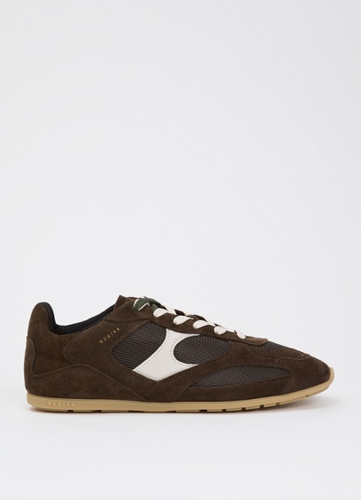 Nubikk Riley Morgan sneaker van suède met mesh details