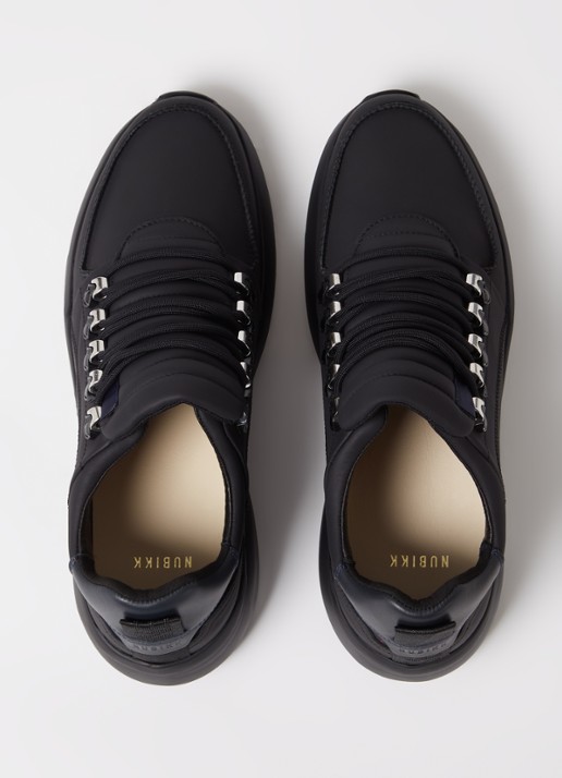 Nubikk Roque Roman sneaker van leer  - detail 5 zwart