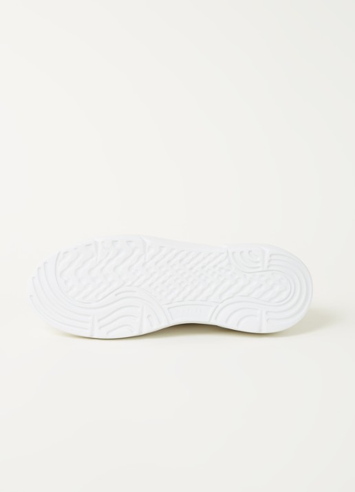 Nubikk Roque Royal L sneaker van leer met suède details - detail 3 wit