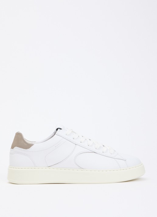 Nubikk Vick Cosmo sneaker van leer - voorkant 5 wit