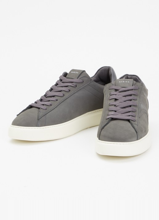 Nubikk Vick Cosmo sneaker van nubuck - detail 3 grijs