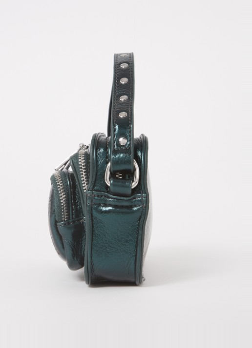 Núnoo Helena  crossbodytas met afneembare schouderriem - detail 3 groen
