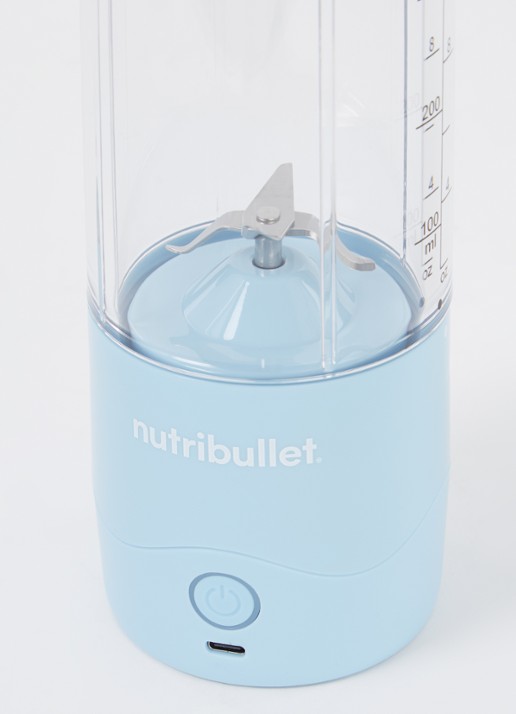 Nutribullet Portable blender 0,47 liter V09708 - voorkant 2 lichtblauw