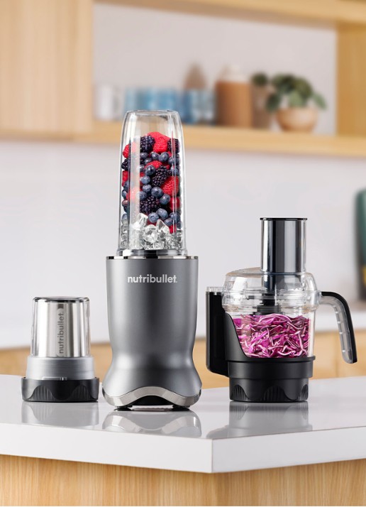 Nutribullet Ultra Plus+ blender & foodprocessor 0,9 liter - detail 7 zwart