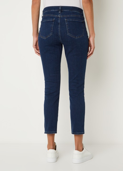 NYDJ Alina high waist skinny cropped jeans  - achterkant indigo