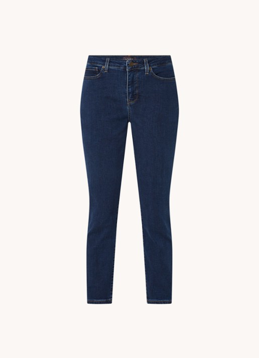 NYDJ Alina high waist skinny cropped jeans  - voorkant 9 indigo