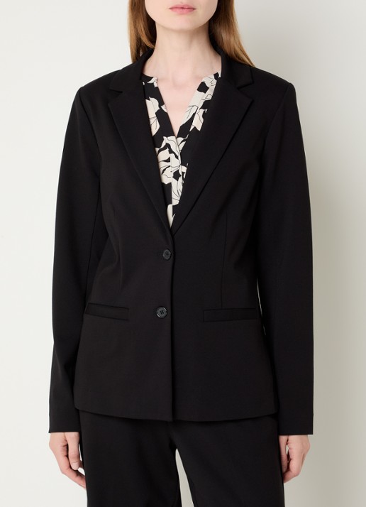 NYDJ Classic blazer met paspelzakken
