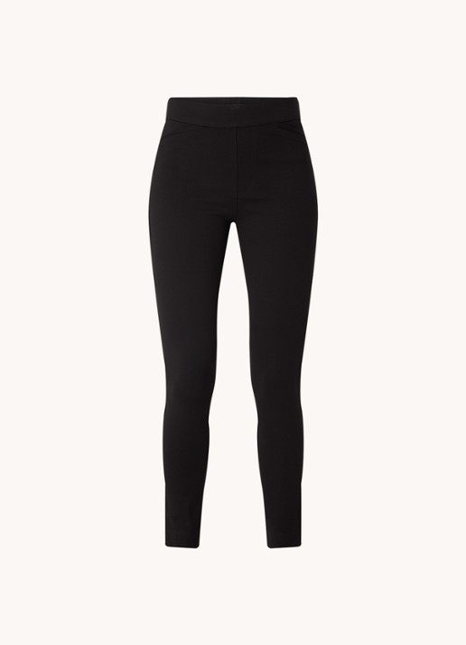 NYDJ High waist slim fit legging met stretch - voorkant 3 zwart
