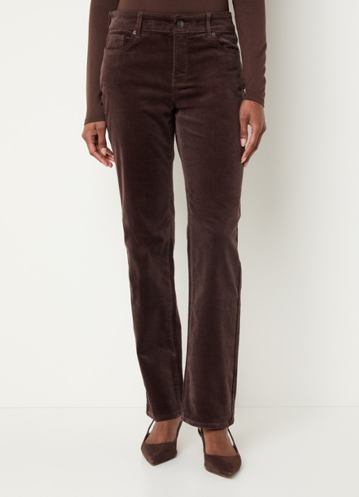 NYDJ Marilyn high waist straight fit chino van corduroy