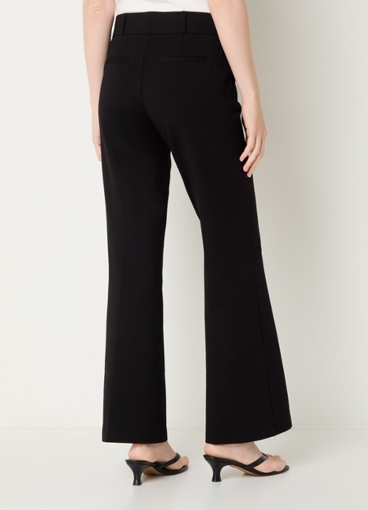 NYDJ Pull On Flare Leg Trouser Blac - achterkant 2 zwart