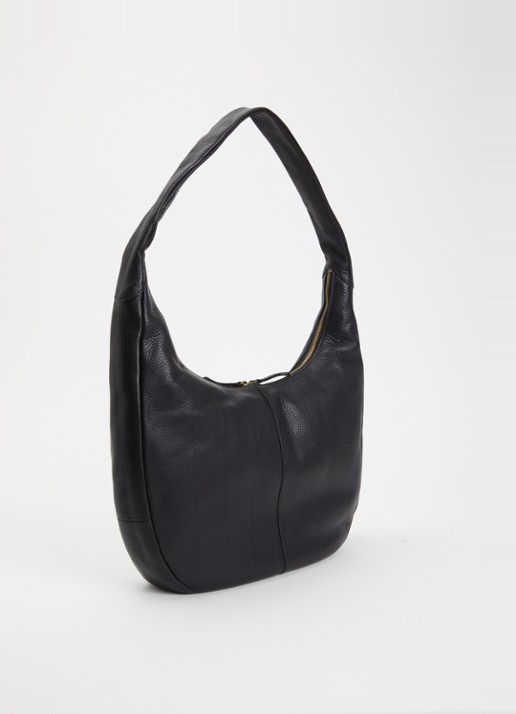 O My Bag Coco Grand schoudertas van leer  - achterkant 4 zwart
