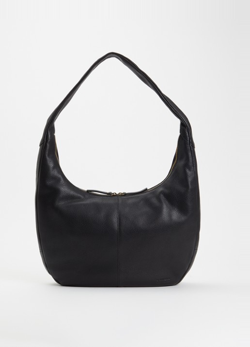 O My Bag Coco Grand schoudertas van leer  - voorkant 5 zwart