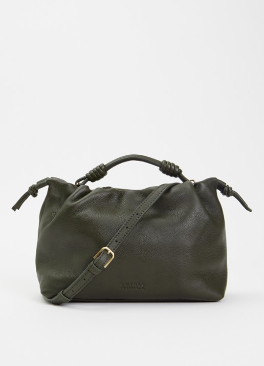 O My Bag Kiki Midi handtas van leer met afneembare schouderriem