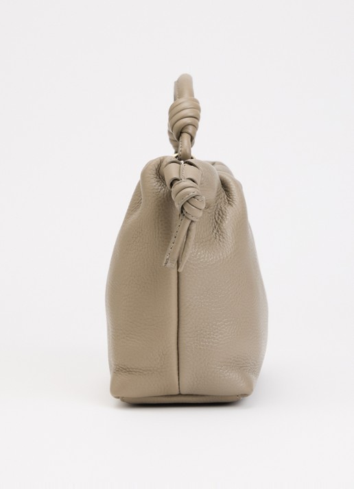 O My Bag Kiki Mini handtas van leer met afneembare schouderriem  - detail 4 taupe
