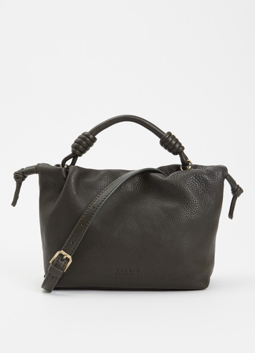 O My Bag Kiki Mini handtas van leer met afneembare schouderriem