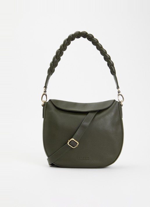 O My Bag Lana handtas van leer met afneembare schouderriem