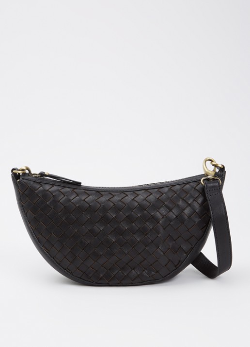 O My Bag Leo schoudertas van leer met afneembare schouderriem